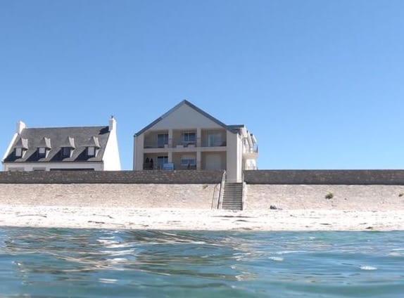 Reve Bleu - Vue Mer Exceptionnelle - Wifi - Draps Et Serviettes Inclus - Balcon Avec Mobilier De Jardin Leilighet Penmarcʼh Eksteriør bilde